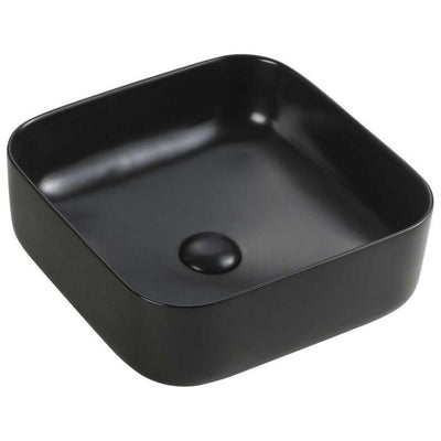 Taylor Countertop Ceramic Basin - Matt Black