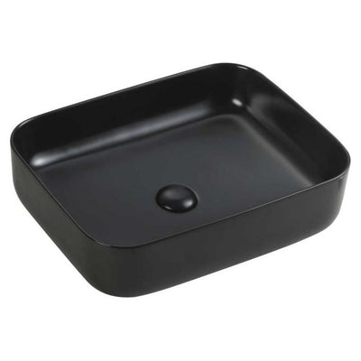 Toyah Countertop Ceramic Basin- Matt Black