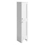York Floor Standing Tall Storage Unit in Matt White - Interiors Home Stores