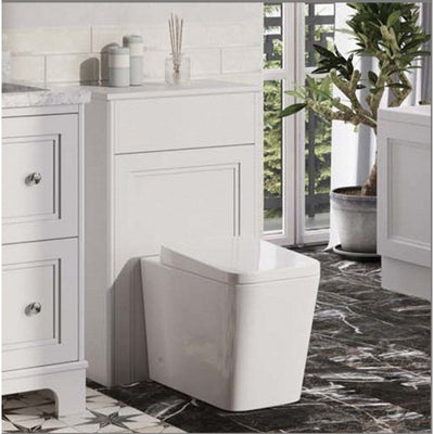 York/Louise WC Unit in Matt White